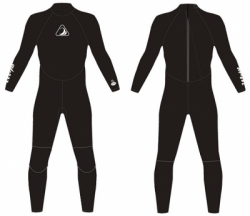 large LONG WETSUIT ZEEPRO 5MM BALI DIVE SHOP 1